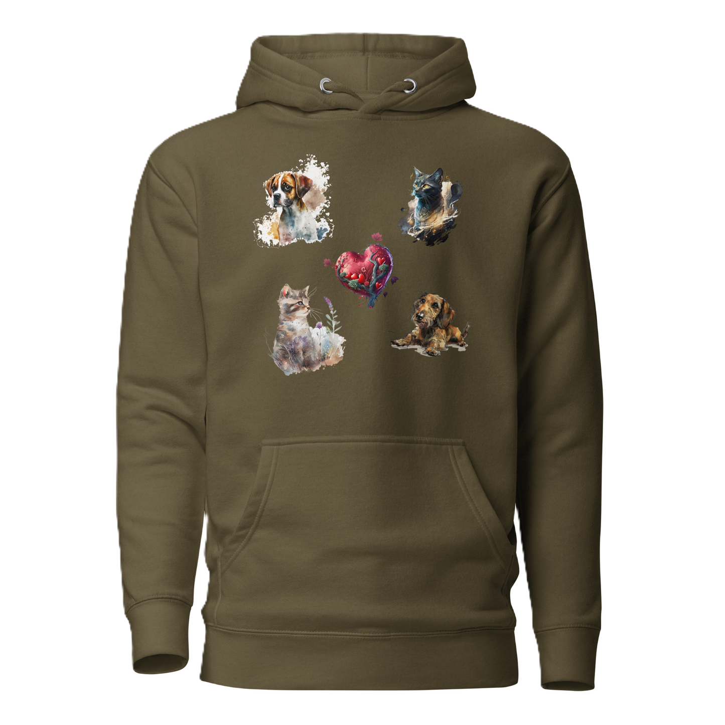 Der PfotenRocker-Hoodie