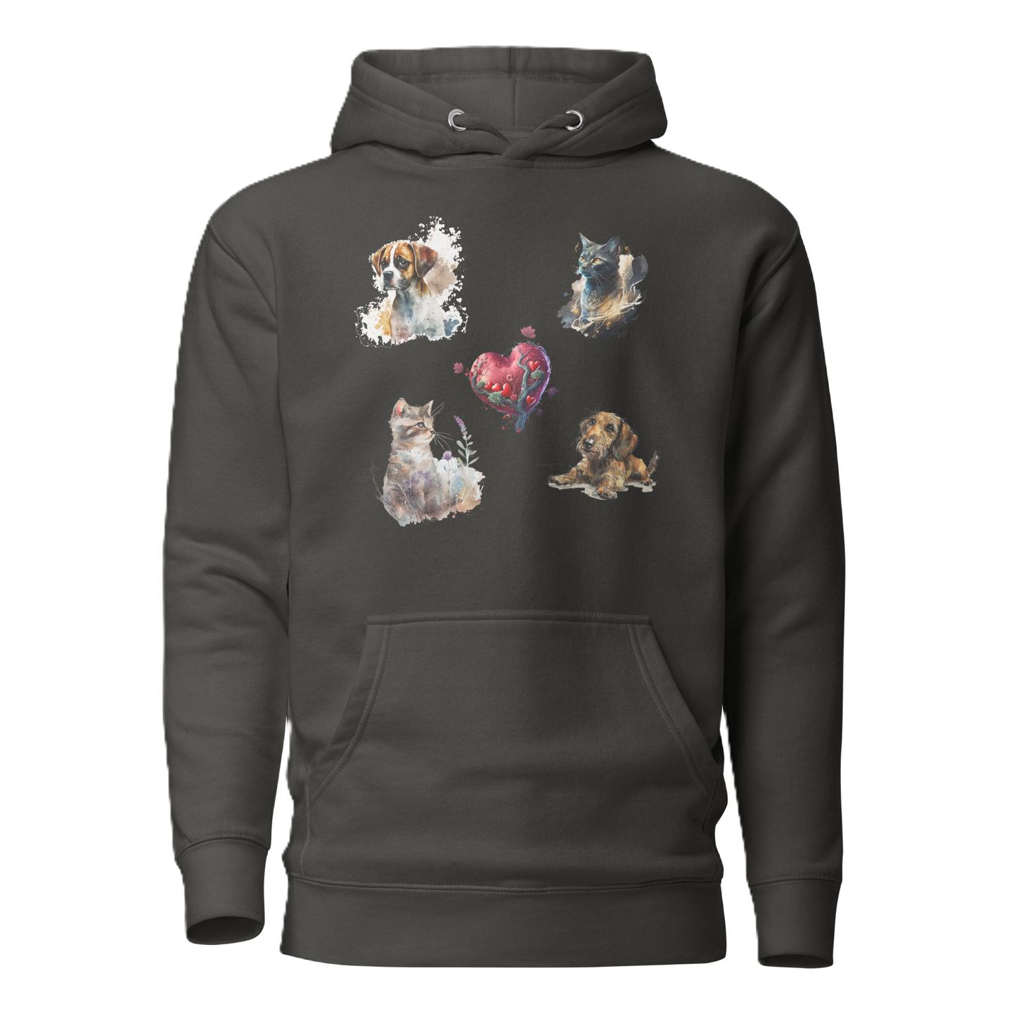 Der PfotenRocker-Hoodie