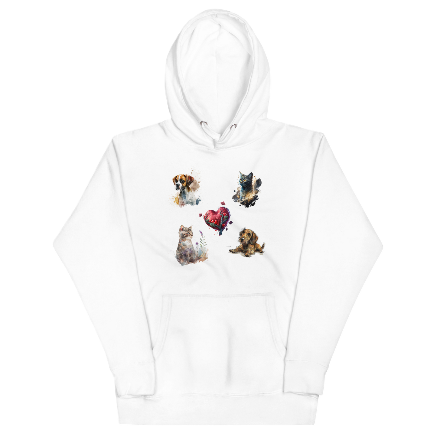 Der PfotenRocker-Hoodie