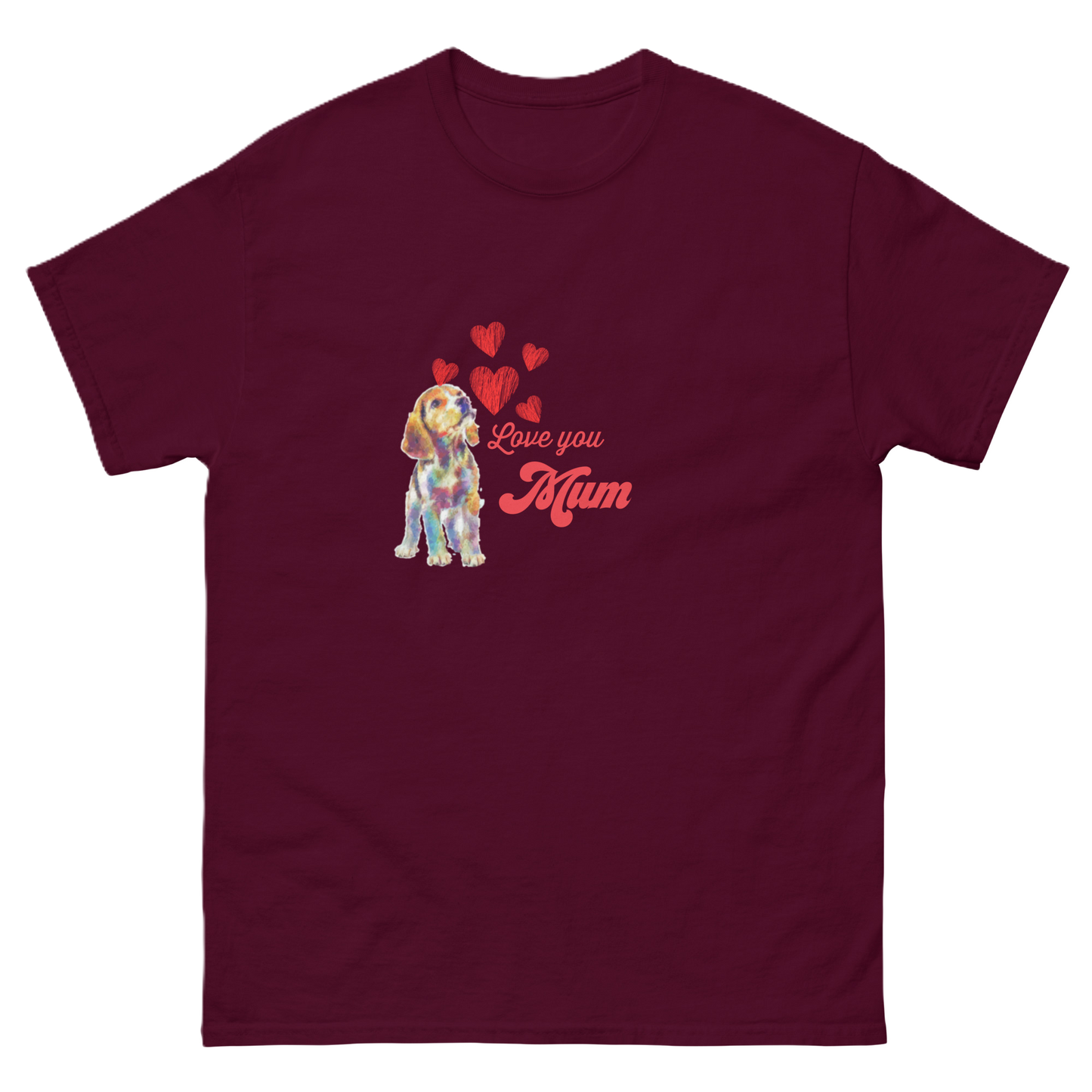 Das Love you Mum T-Shirt