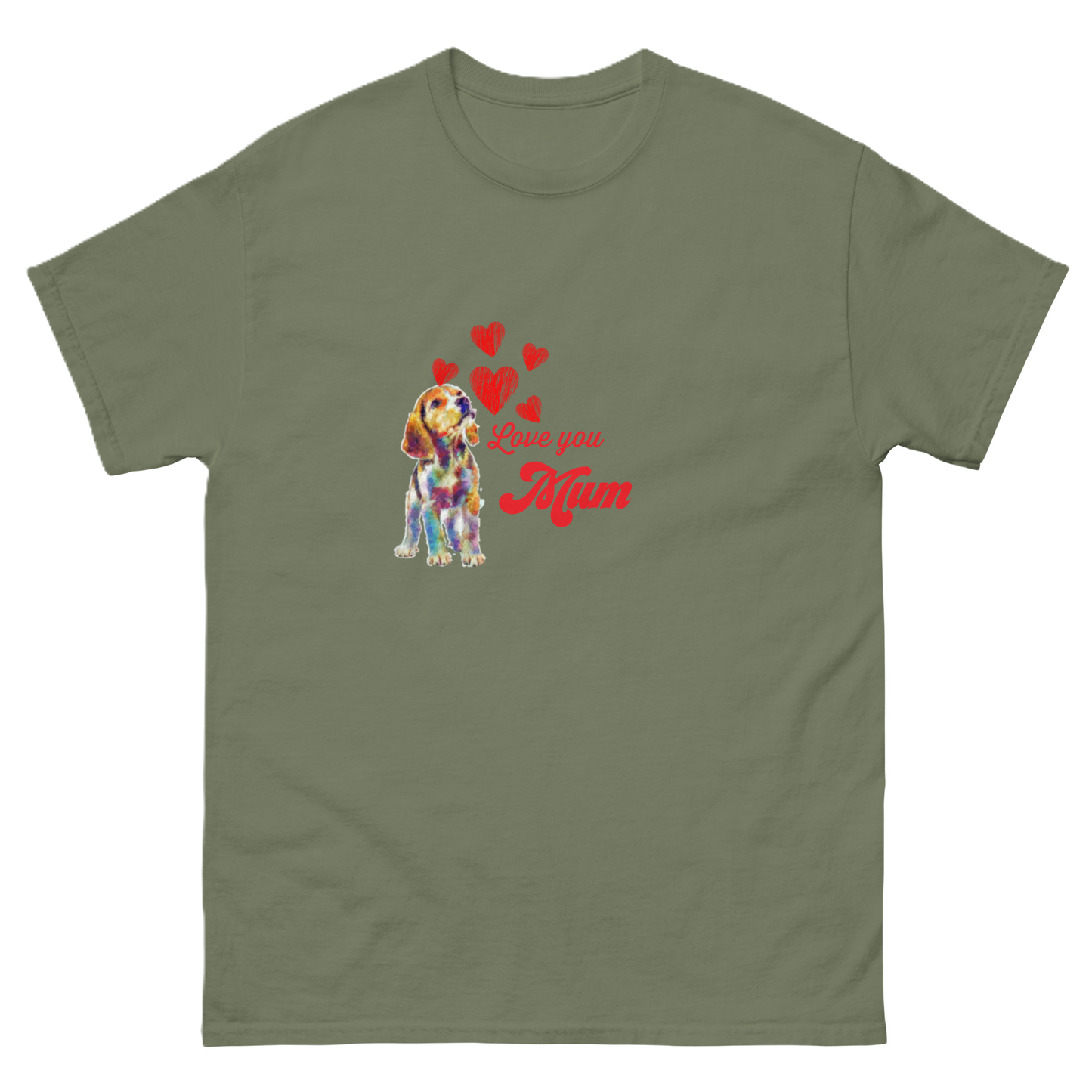 Das Love you Mum T-Shirt