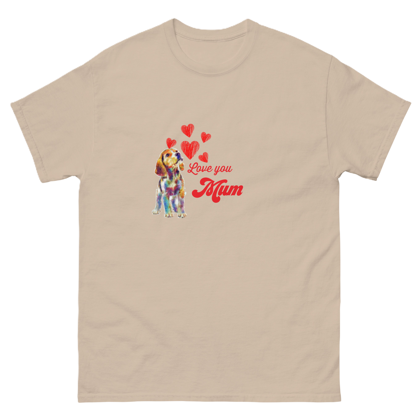 Das Love you Mum T-Shirt