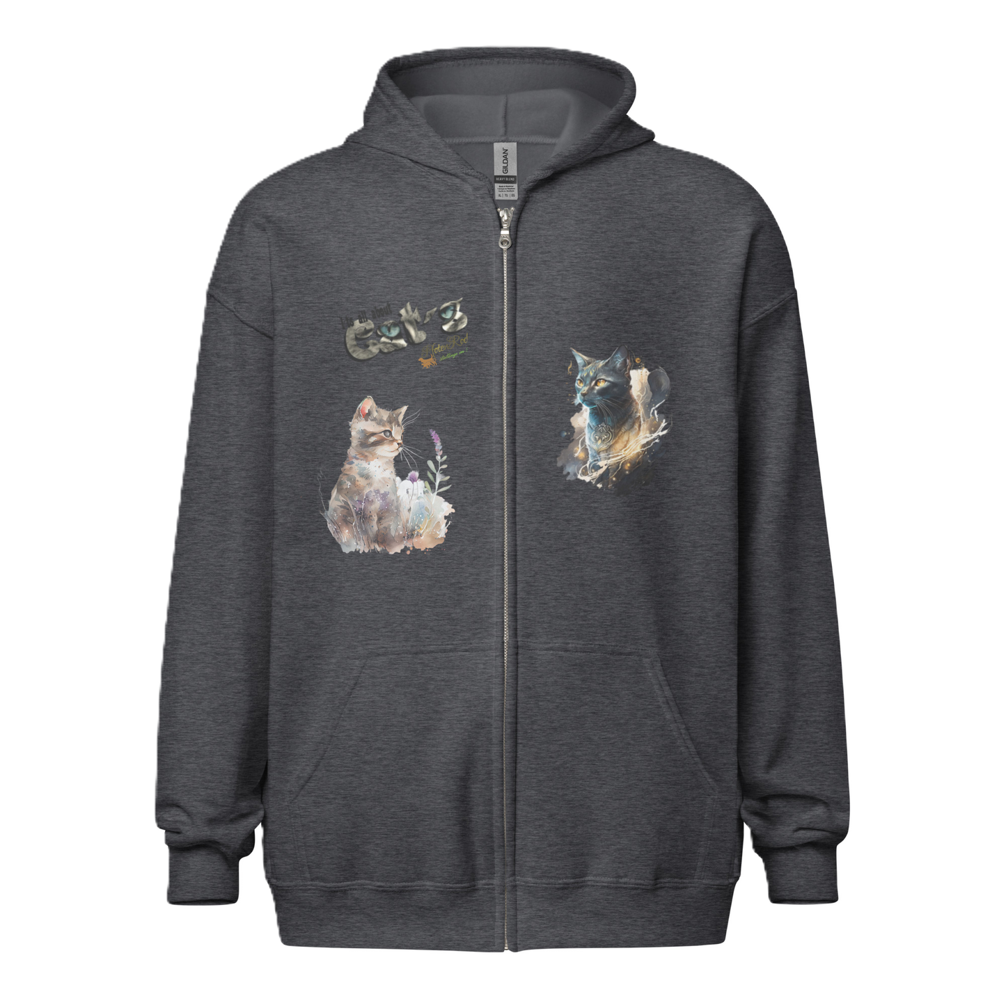 Der Cats-Zip Hoodie