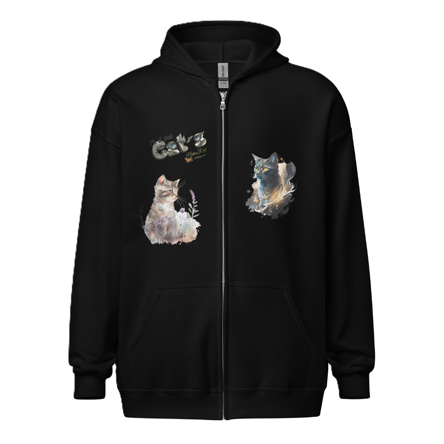 Der Cats-Zip Hoodie