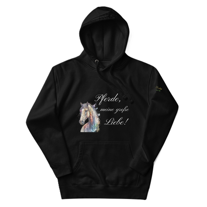 Der Pferde Liebe-Hoodie