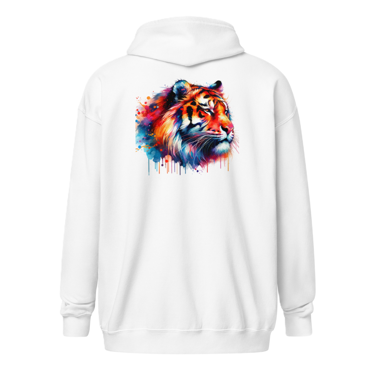Der Tiger-Zip Hoodie