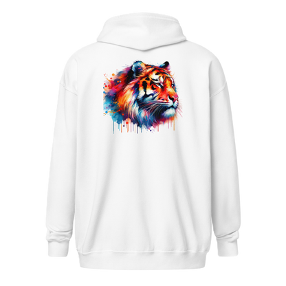 Der Tiger-Zip Hoodie