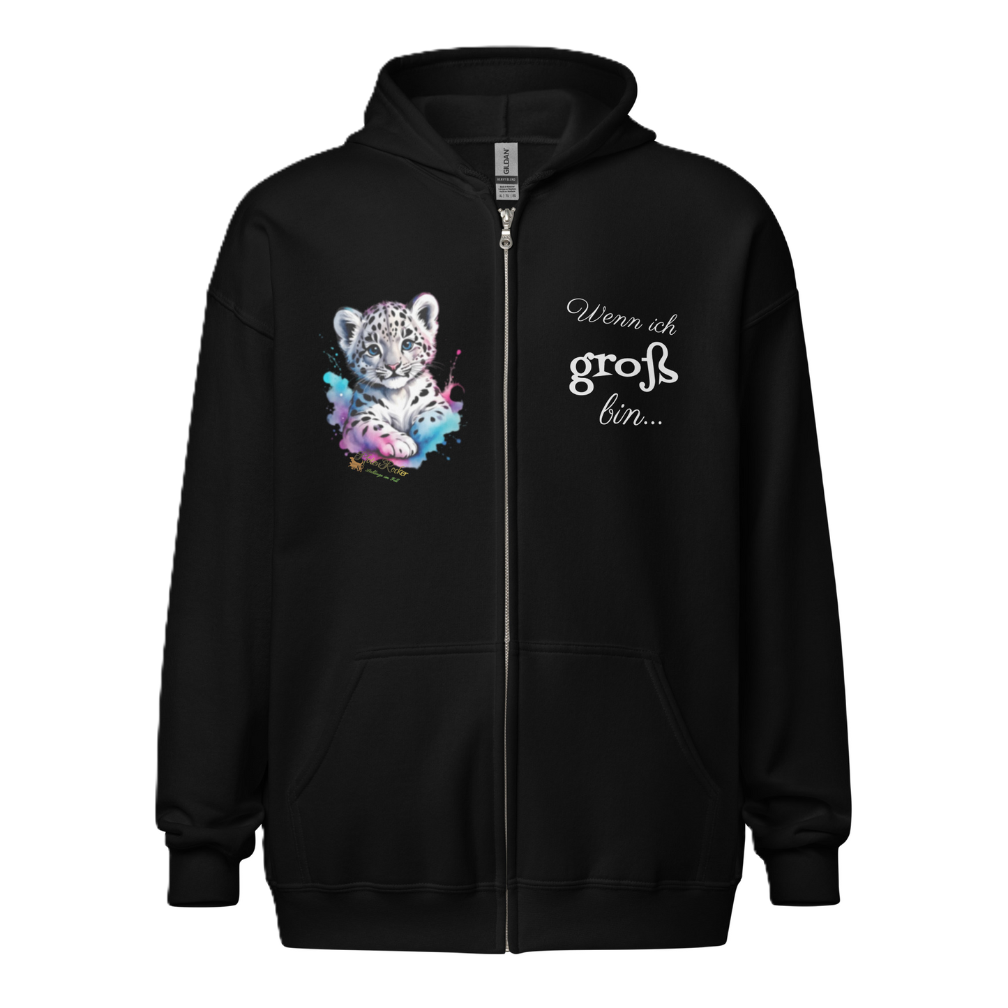 Der Tiger-Zip Hoodie