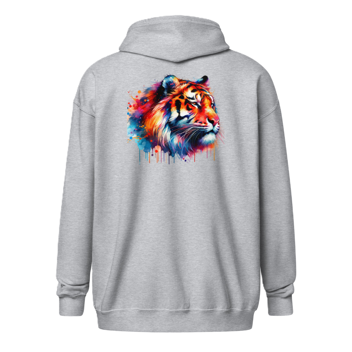 Der Tiger-Zip Hoodie