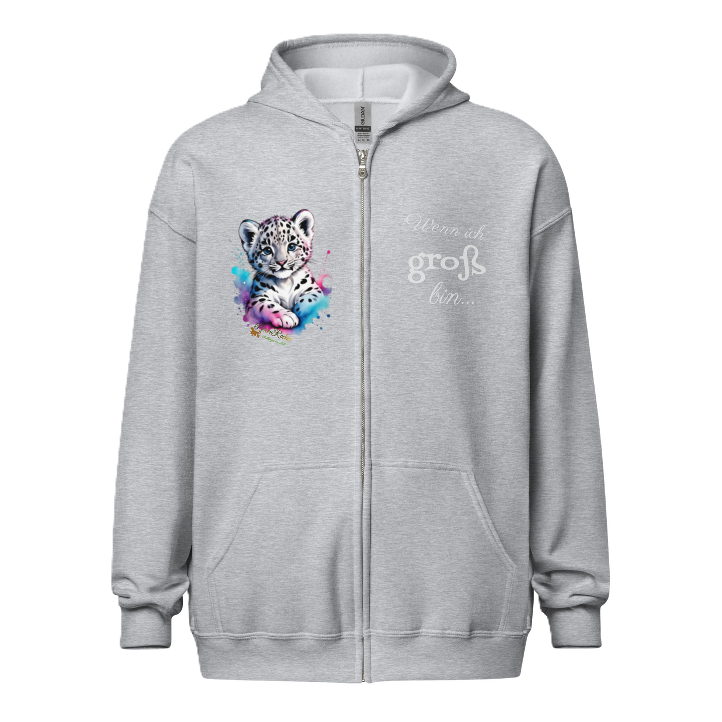 Der Tiger-Zip Hoodie
