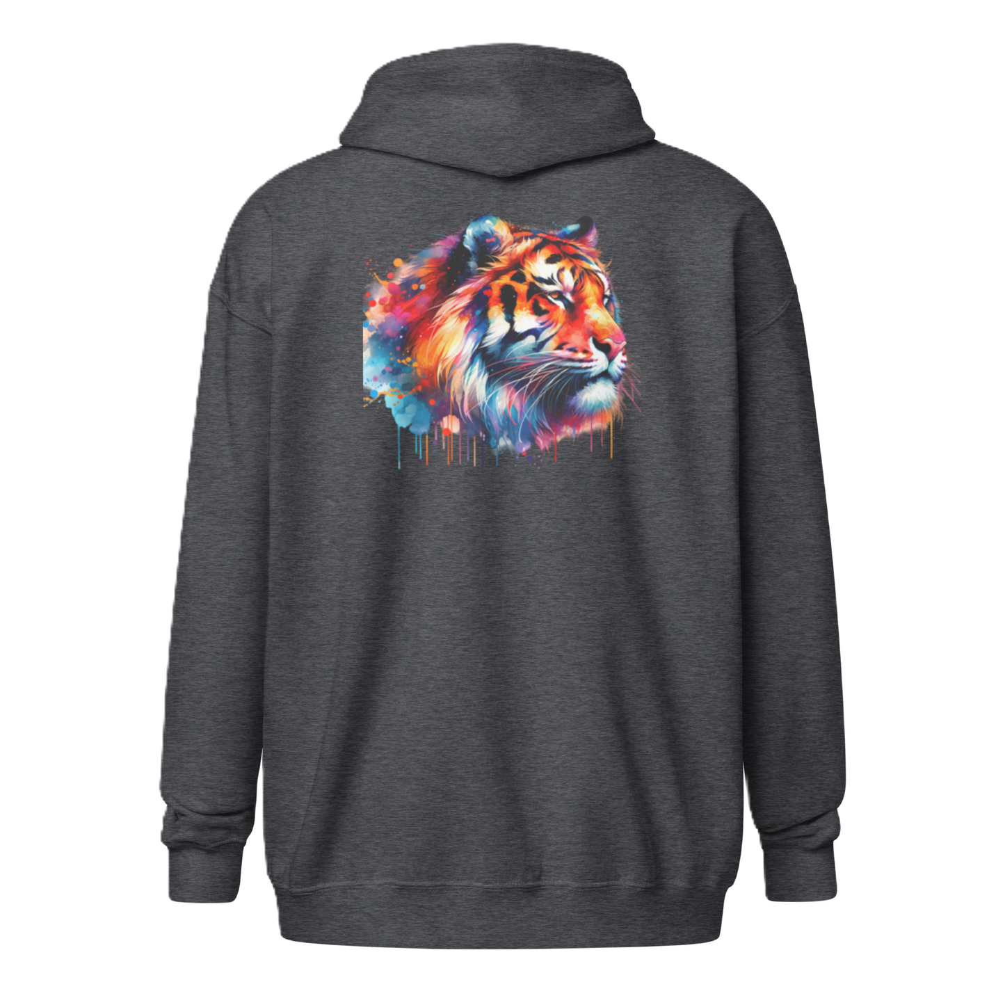 Der Tiger-Zip Hoodie