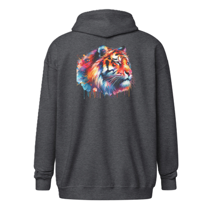 Der Tiger-Zip Hoodie