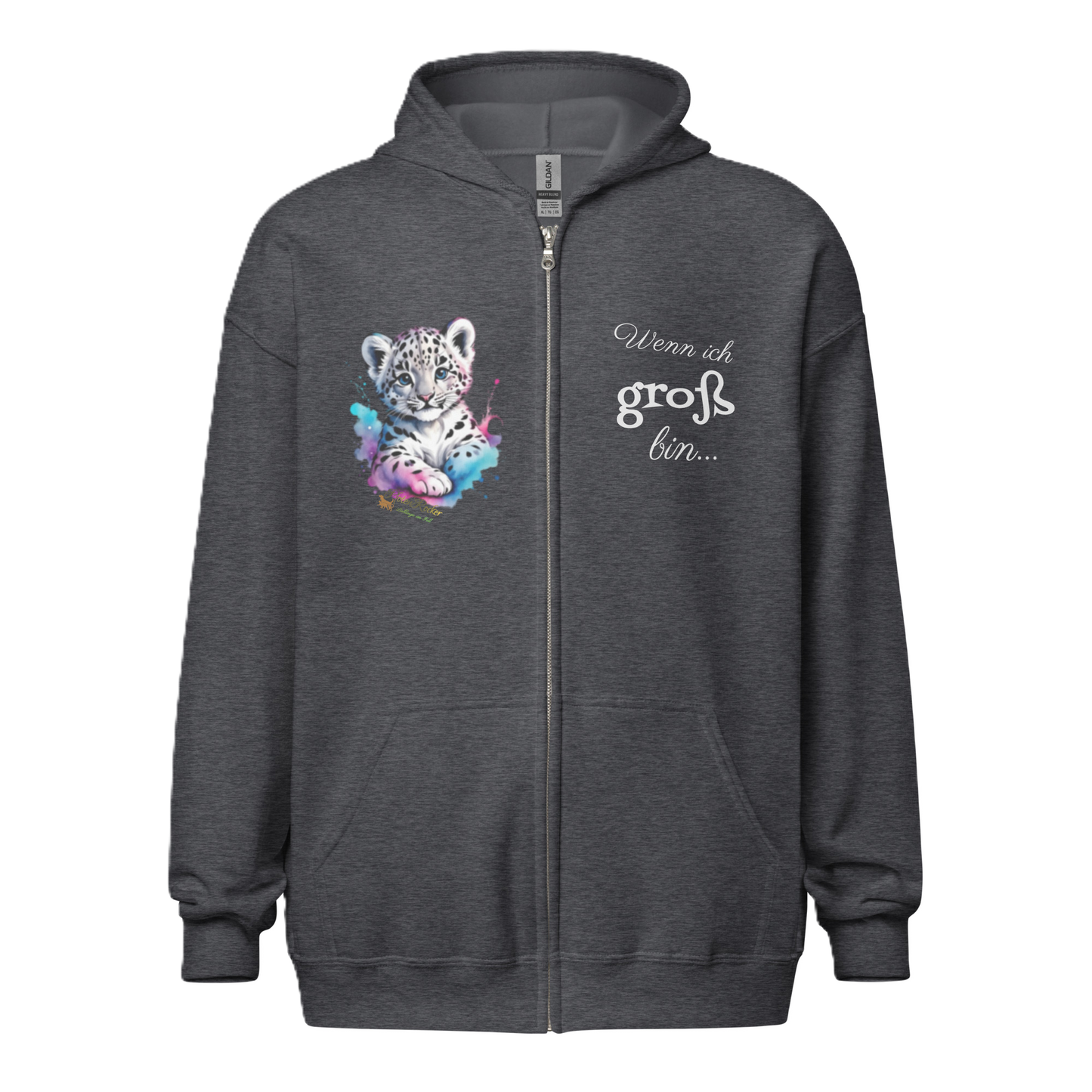 Der Tiger-Zip Hoodie