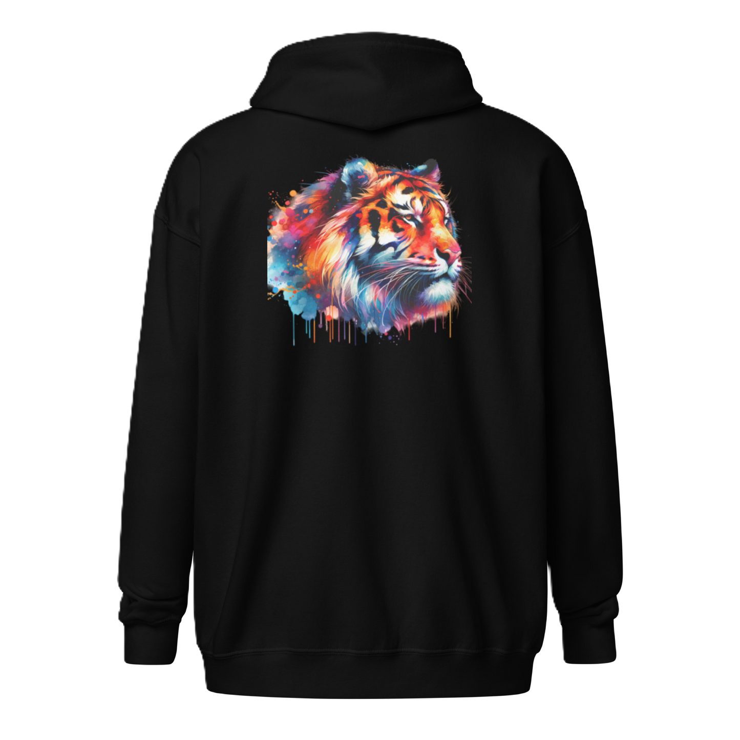 Der Tiger-Zip Hoodie