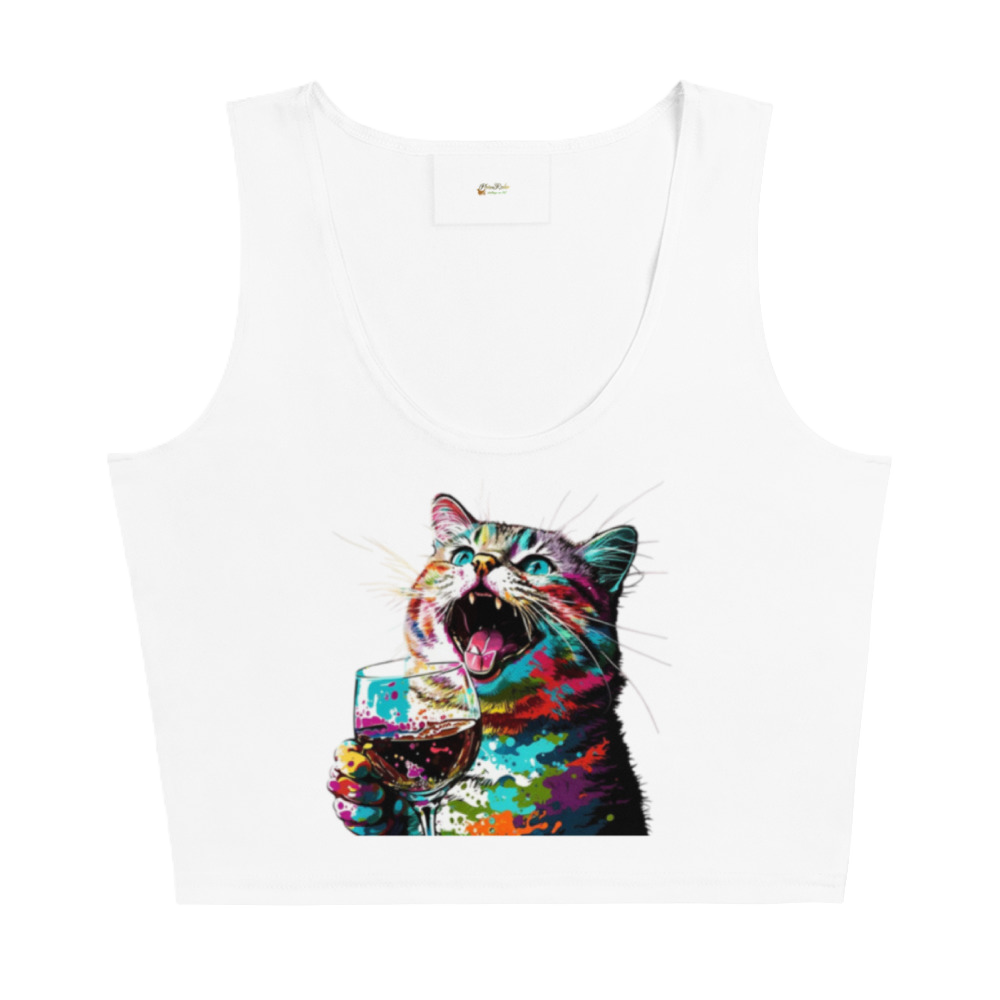 Das Cats-Crop-Top