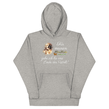 Der Bis ans Ende der Welt Hund-Hoodie
