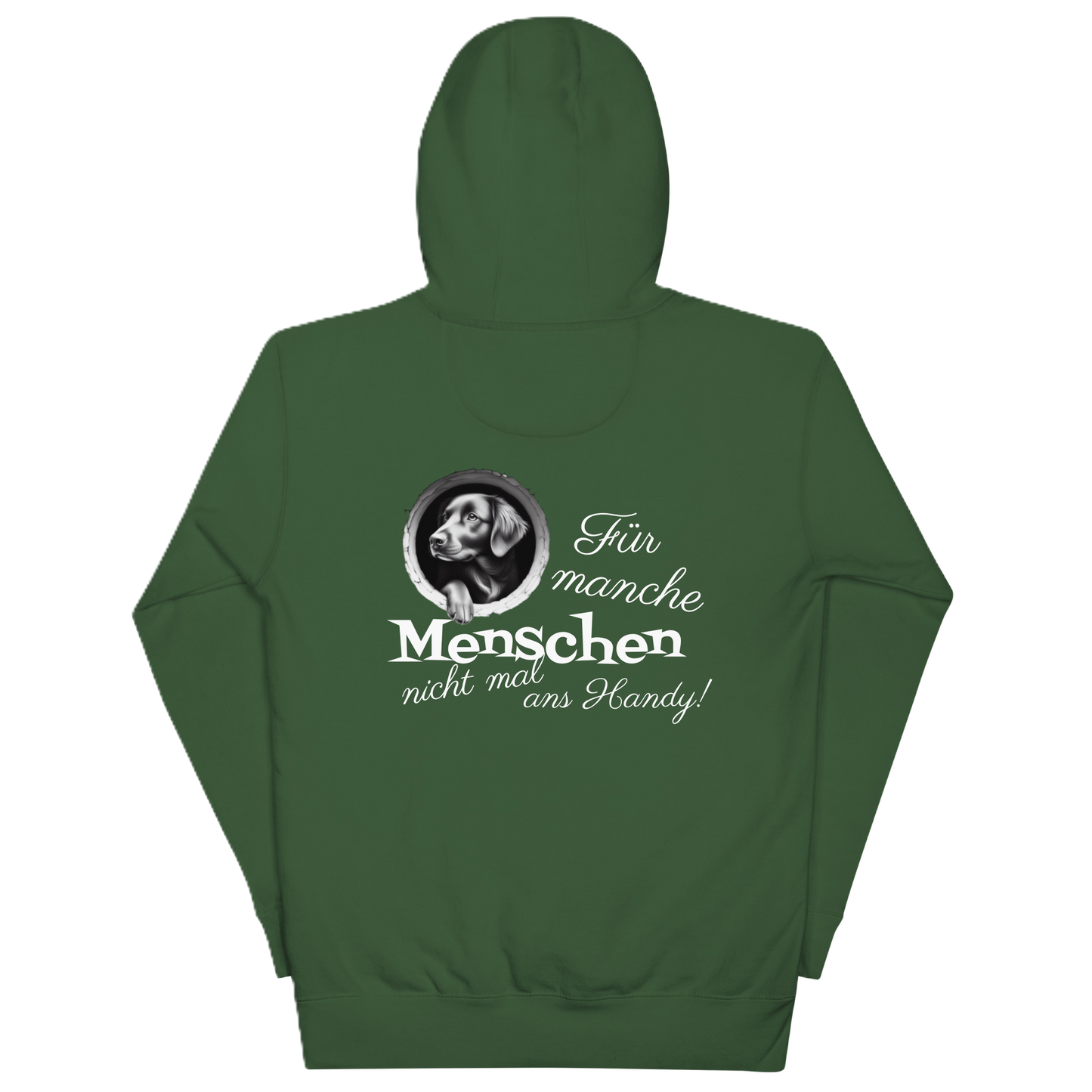 Der Bis ans Ende der Welt Hund-Hoodie