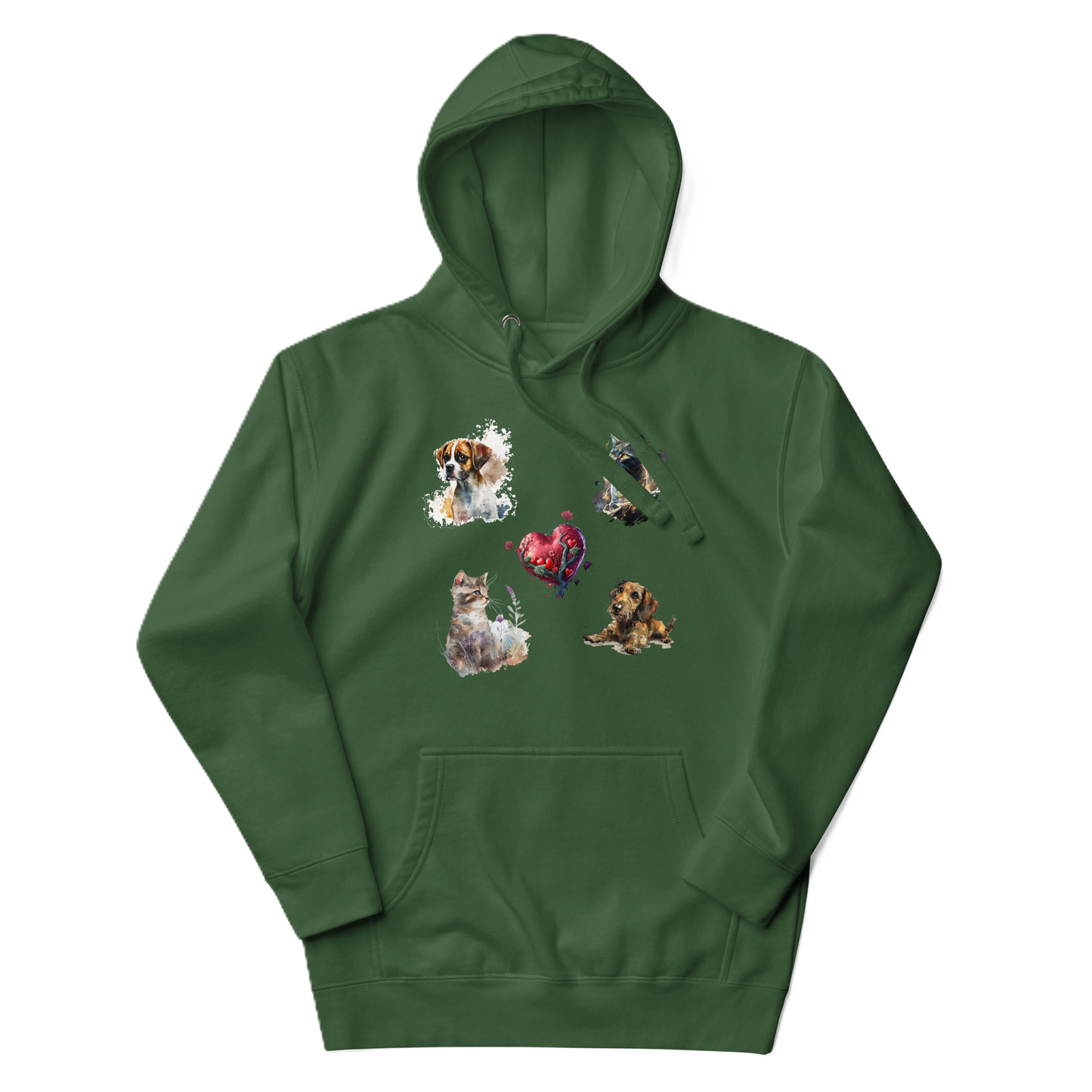 Der PfotenRocker-Hoodie