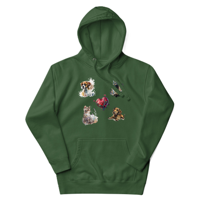 Der PfotenRocker-Hoodie