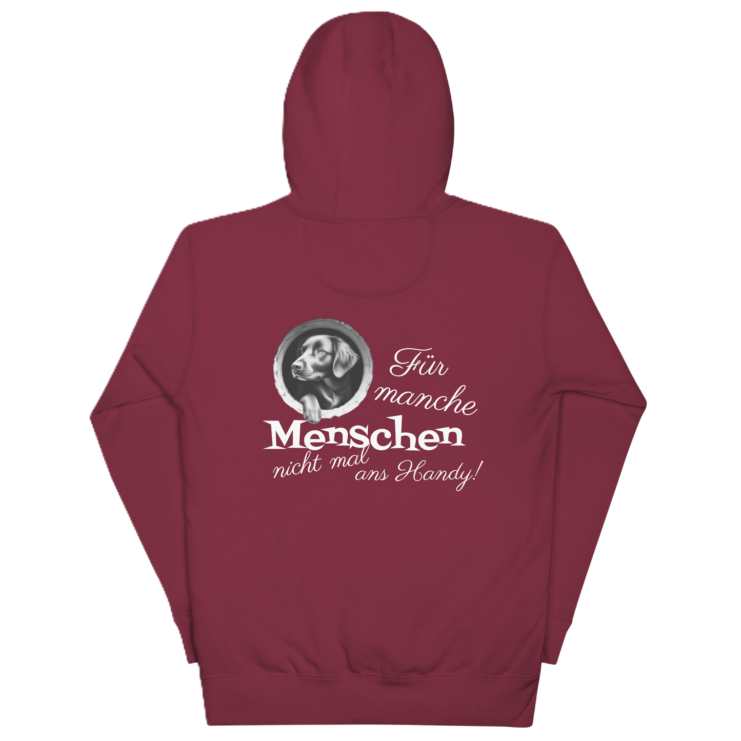 Der Bis ans Ende der Welt Hund-Hoodie