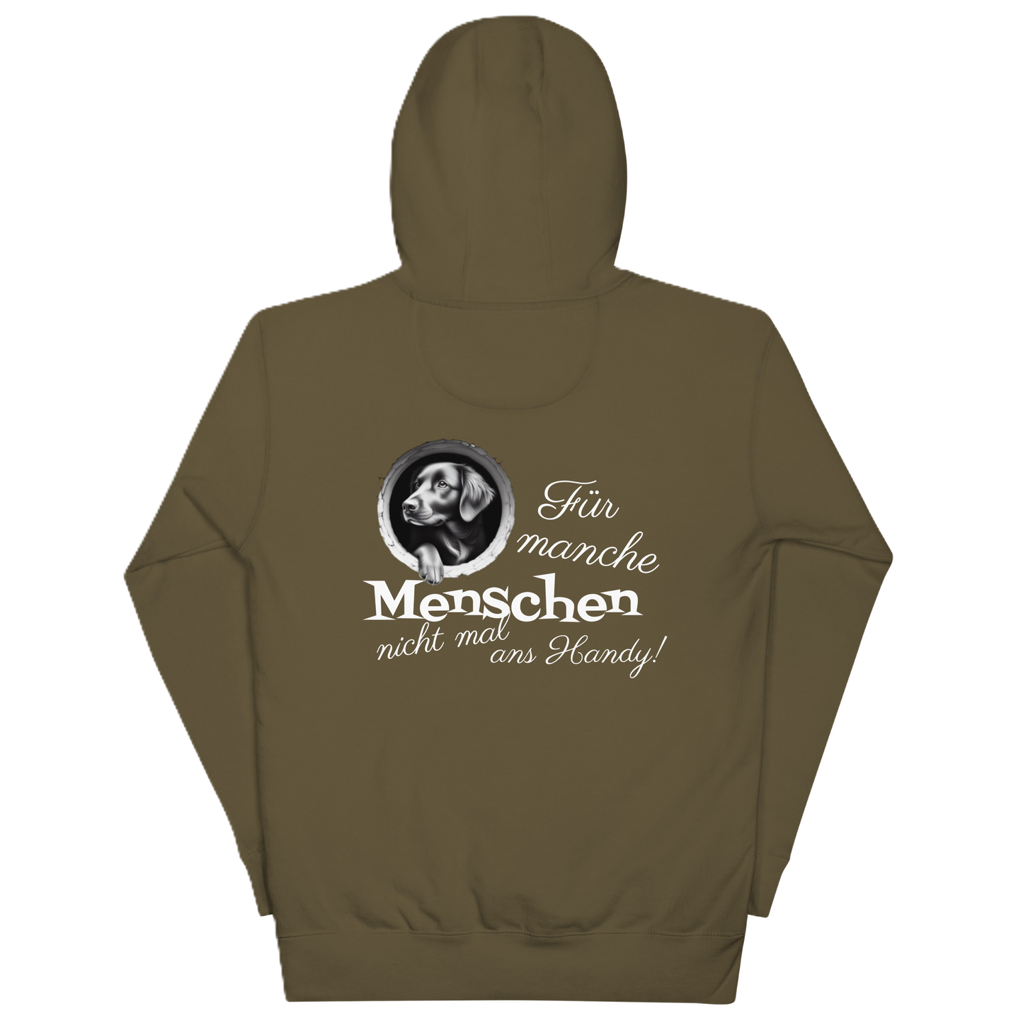 Der Bis ans Ende der Welt Hund-Hoodie