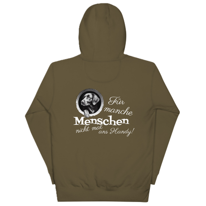 Der Bis ans Ende der Welt Hund-Hoodie