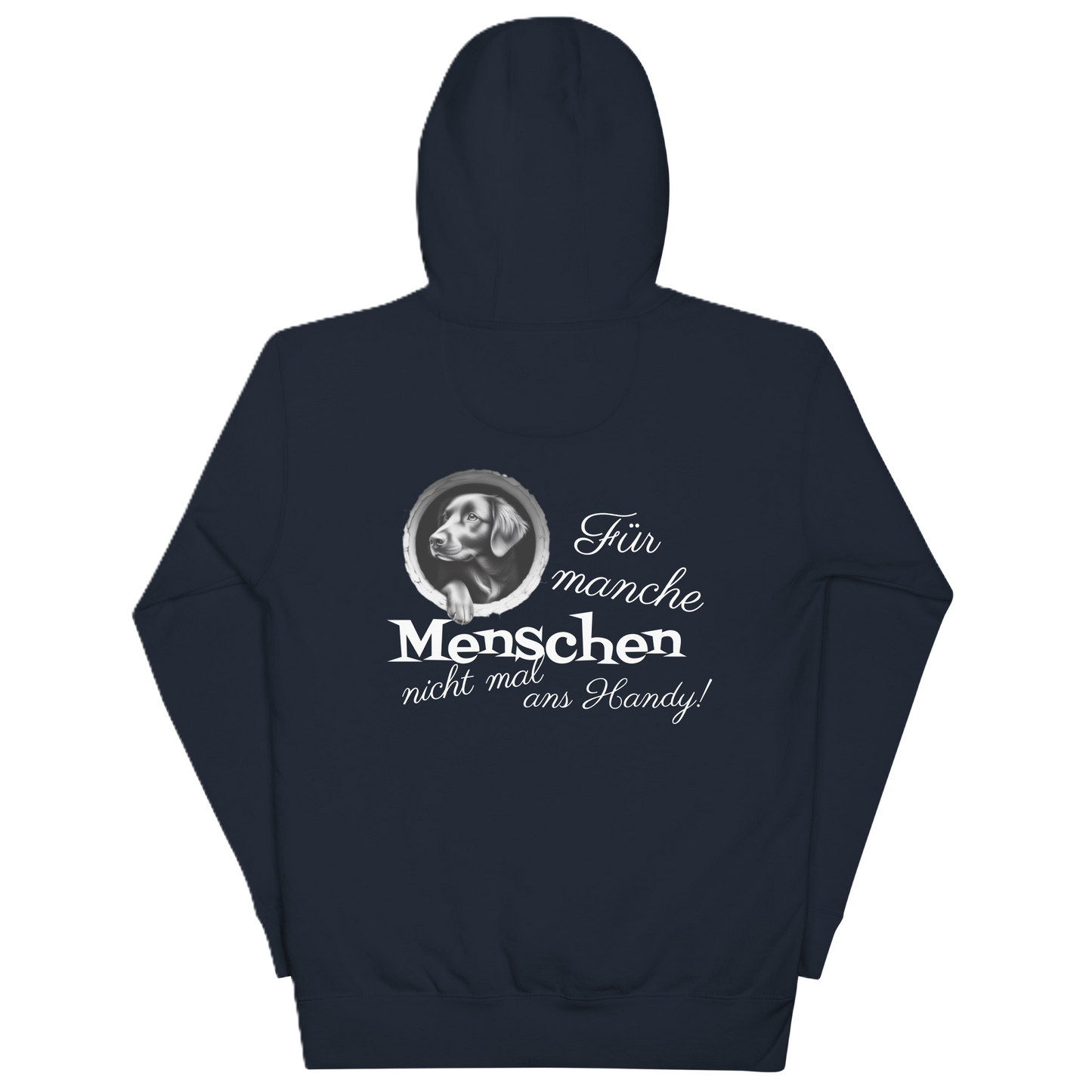 Der Bis ans Ende der Welt Hund-Hoodie