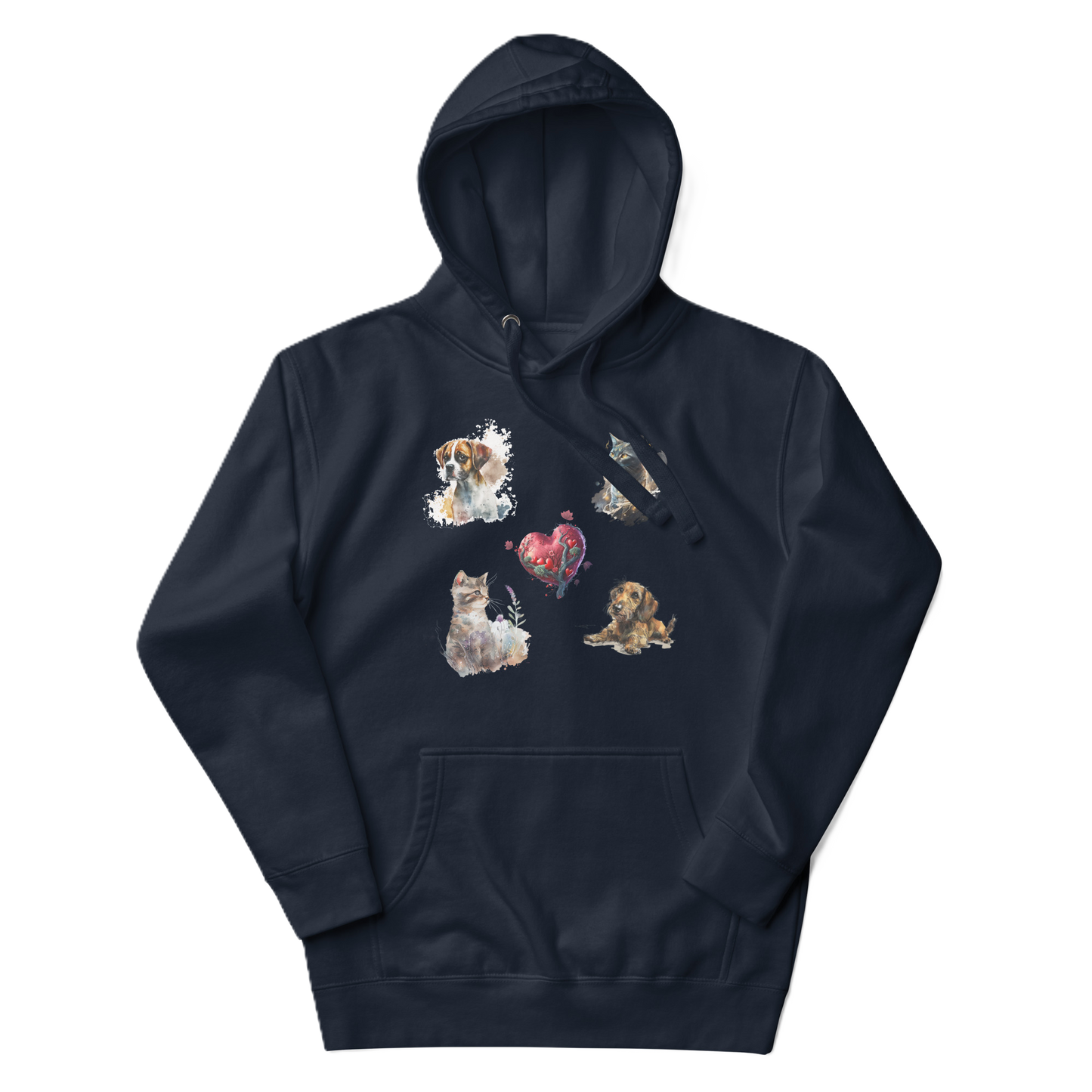 Der PfotenRocker-Hoodie