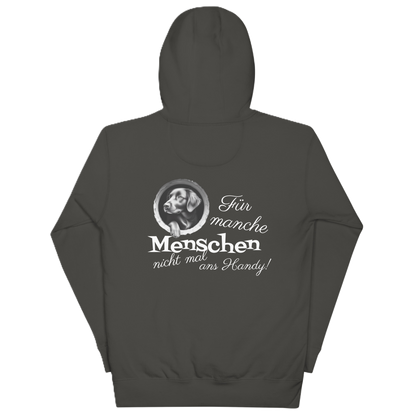 Der Bis ans Ende der Welt Hund-Hoodie
