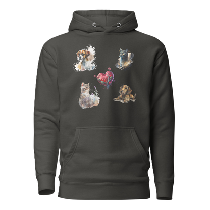 Der PfotenRocker-Hoodie