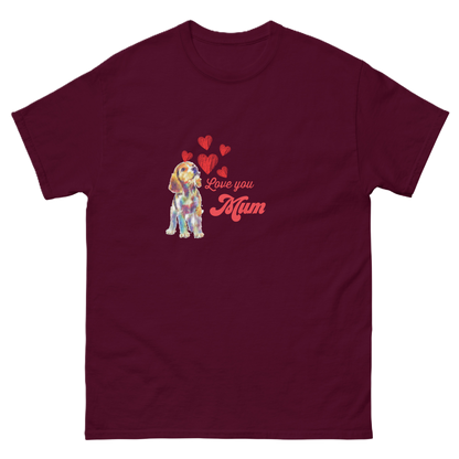 Das Love you Mum T-Shirt
