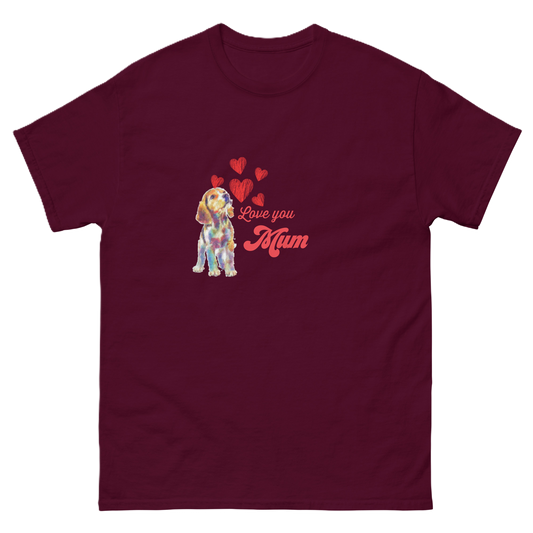 Das Love you Mum T-Shirt