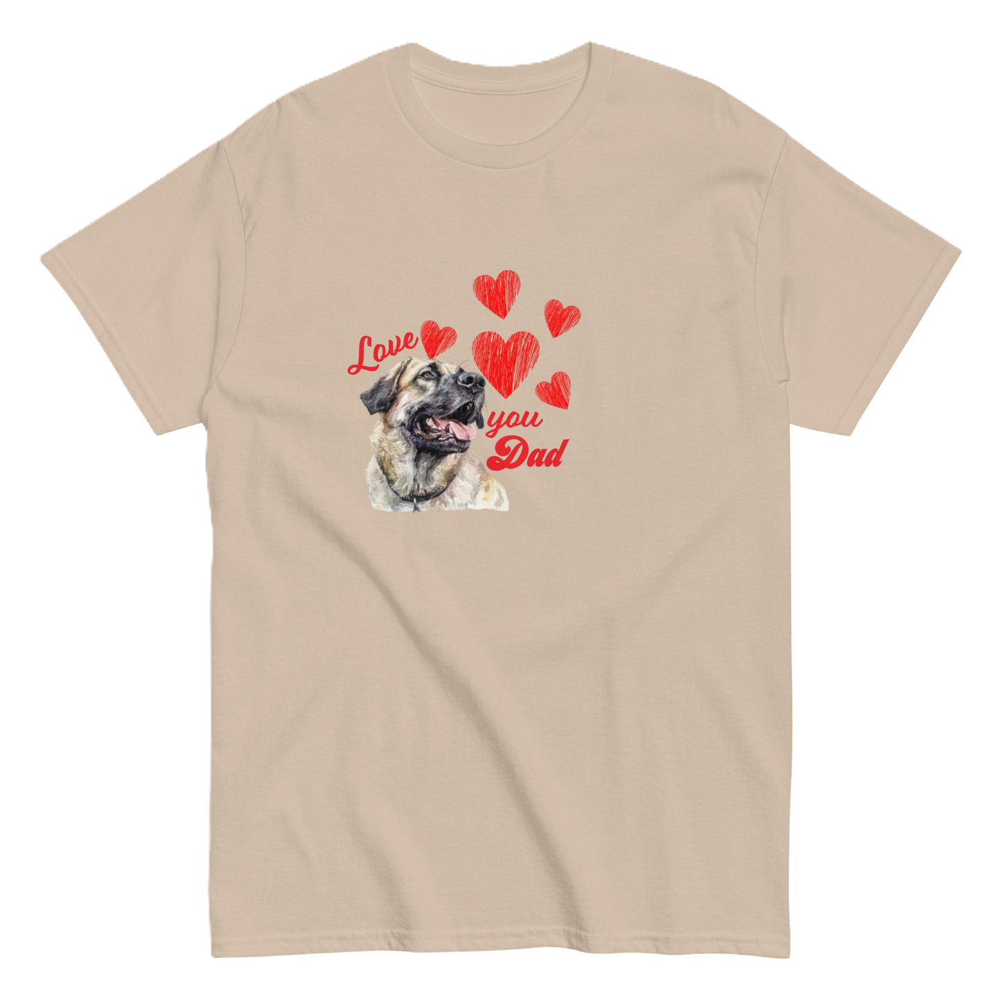 Das Love you Dad-T-Shirt