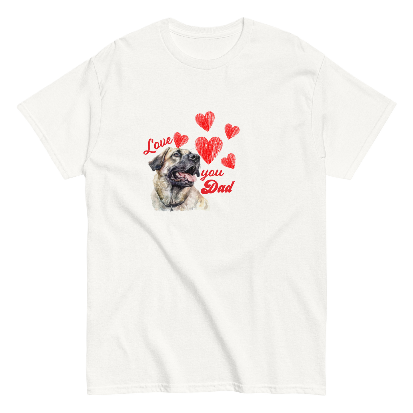 Das Love you Dad-T-Shirt