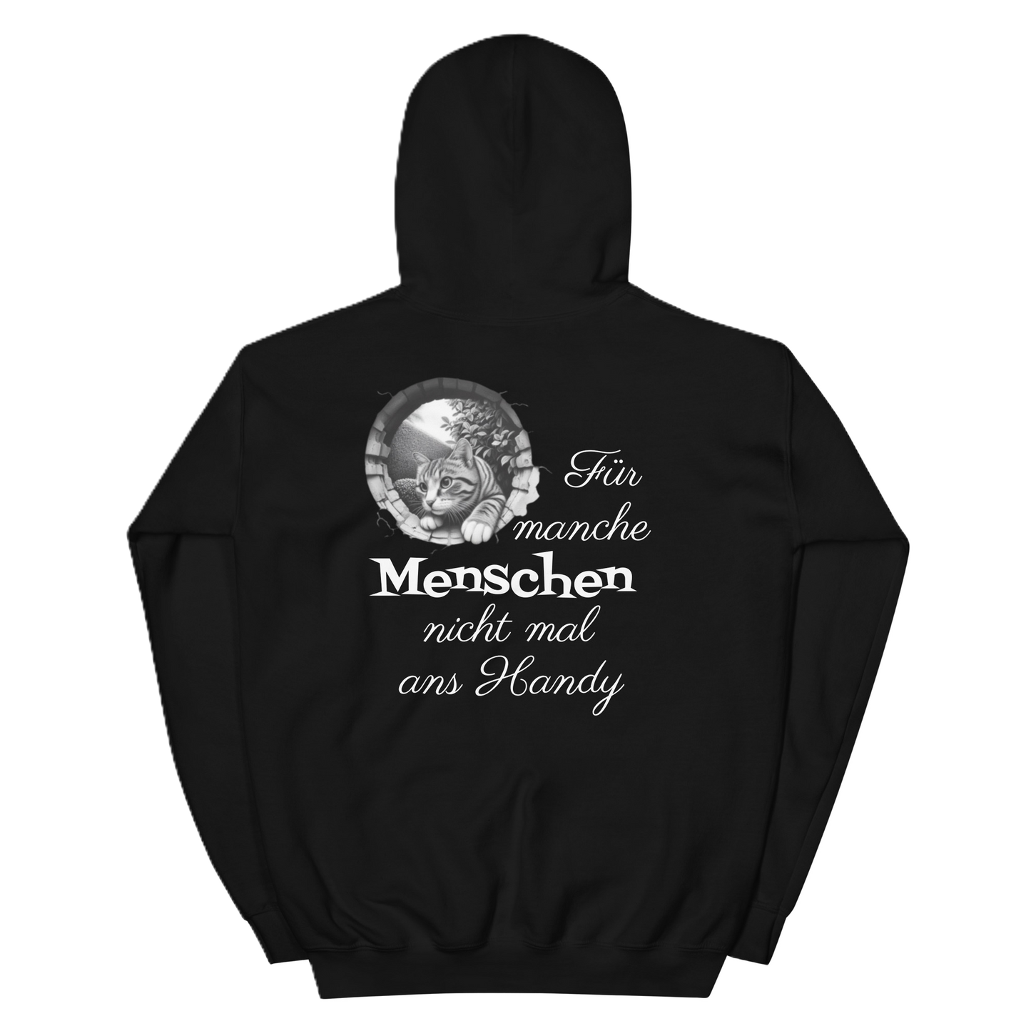 Der Bis ans Ende der Welt Katze-Hoodie