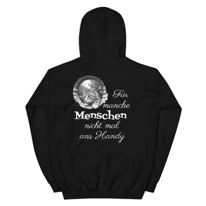 Der Bis ans Ende der Welt Katze-Hoodie