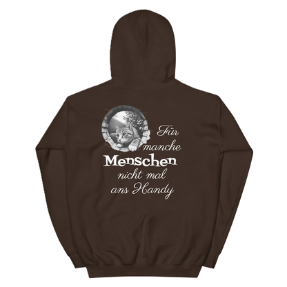 Der Bis ans Ende der Welt Katze-Hoodie