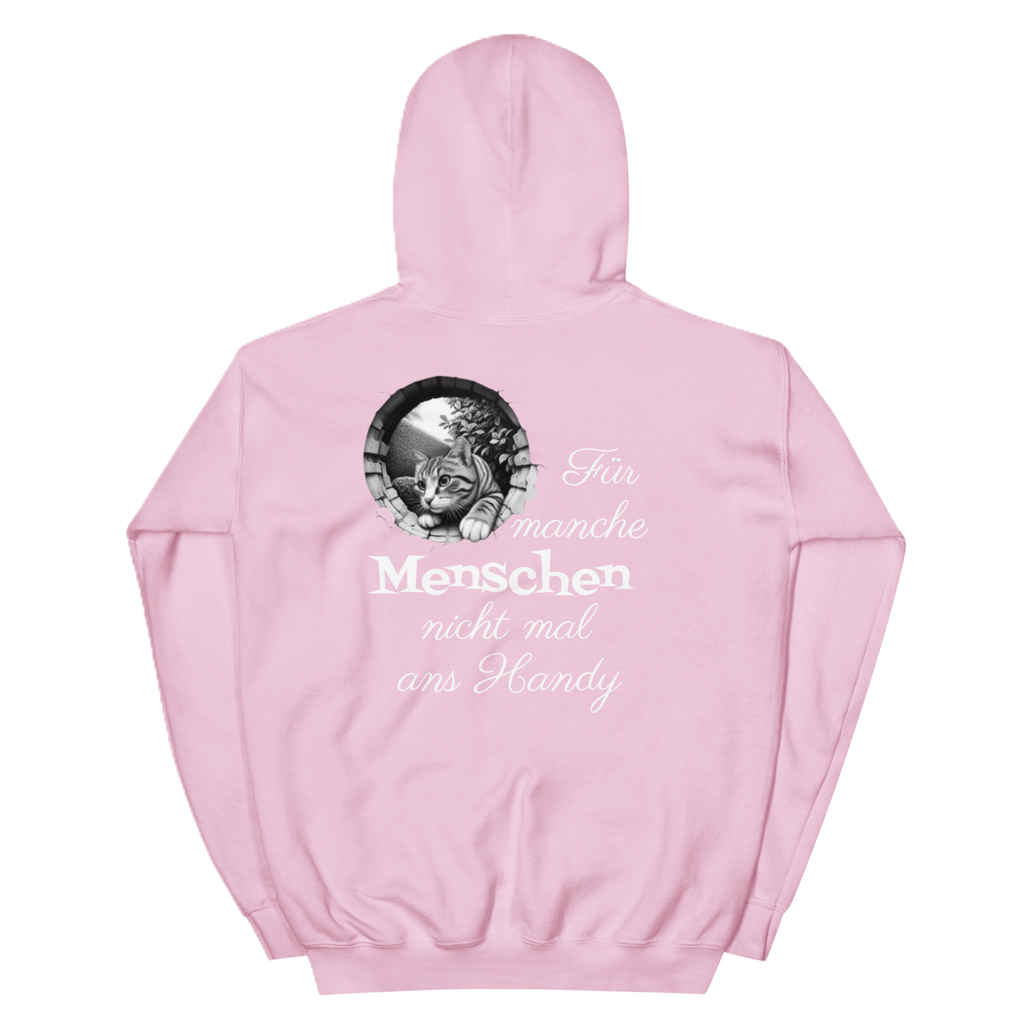 Der Bis ans Ende der Welt Katze-Hoodie