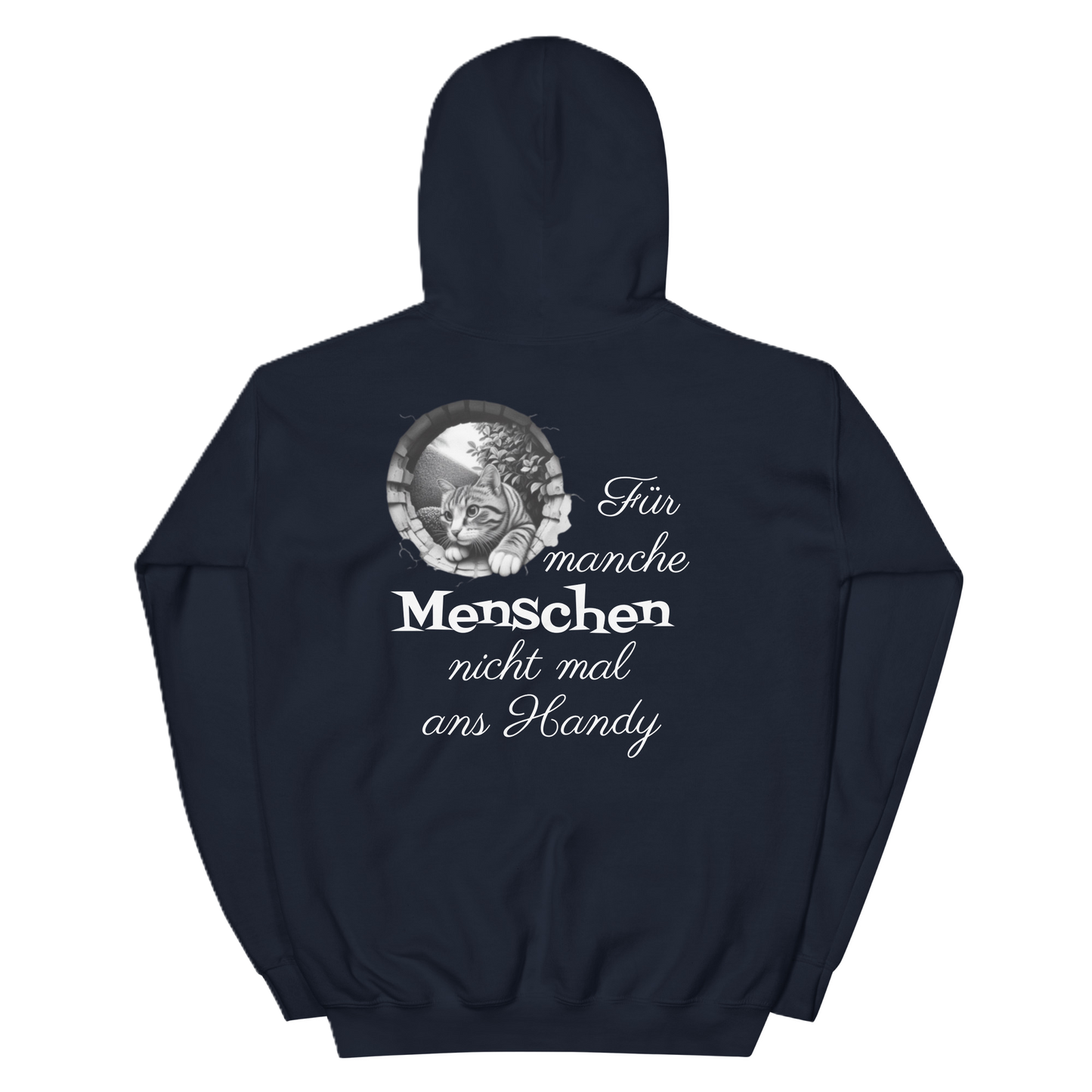 Der Bis ans Ende der Welt Katze-Hoodie