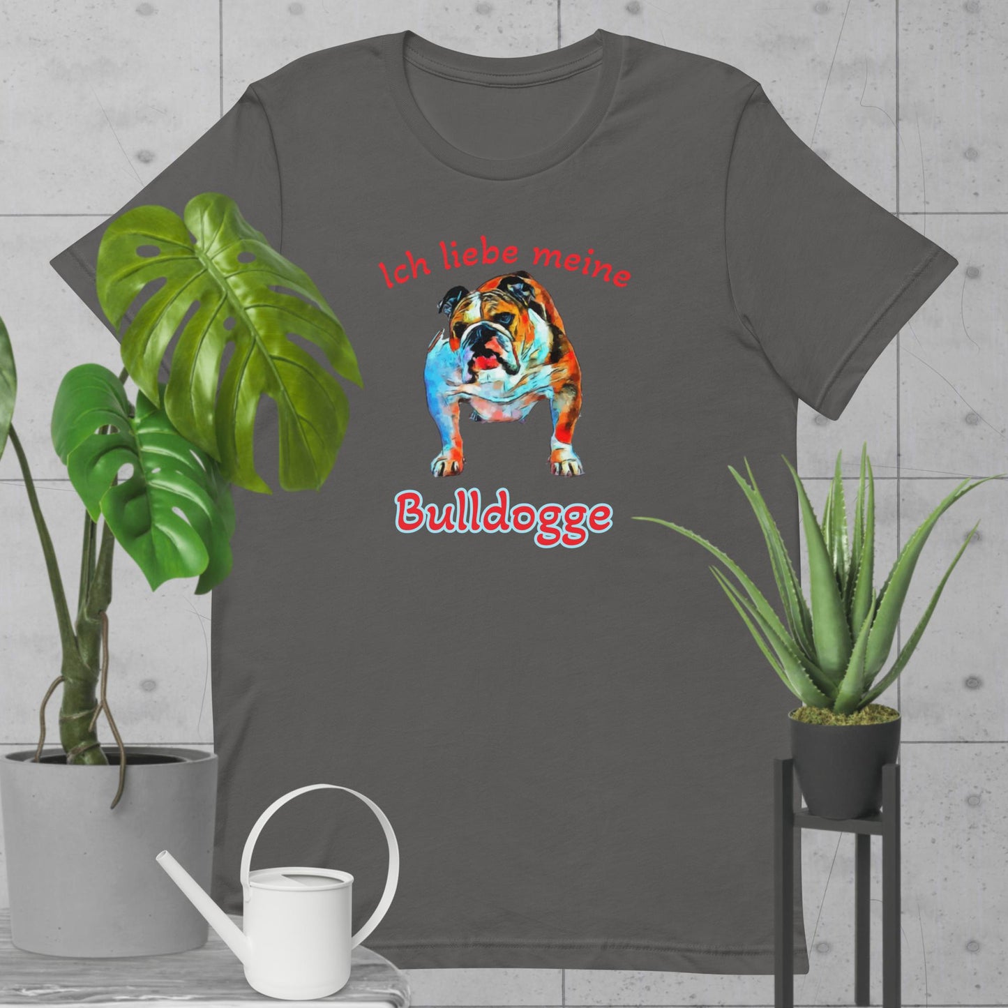 Das I Love my Bulldogge-Shirt