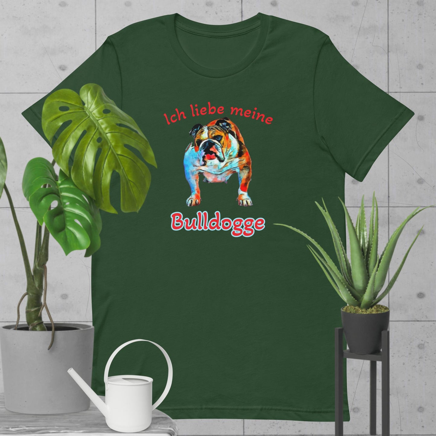 Das I Love my Bulldogge-Shirt